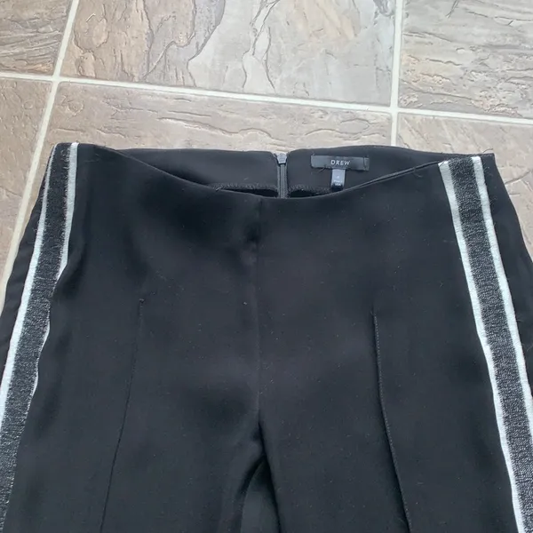DREW Pants Isabella Striped Black Pants - Image 11