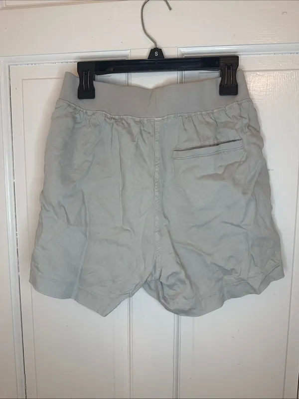 Faherty Light‎ Gray Elastic-Waist Shorts size XS EUC - Image 3