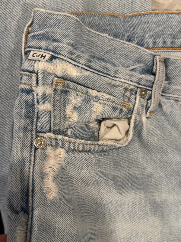 CITIZENS OF HUMANITY Women's Charlotte Crop High-Rise Straight Jean - Image 6