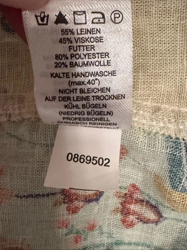 Christian Lacroix Linen Floral Midi Dress | Yellow, Mint & Pink | Size 6🌼💗 - Image 15