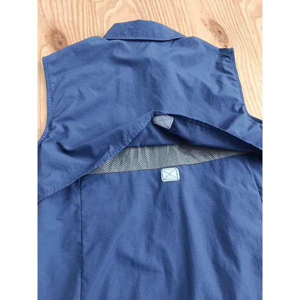 Eddie Bauer Women's Sleeveless Hiking Shirt XS Blue Vented Outdoor Travel Top - Image 8