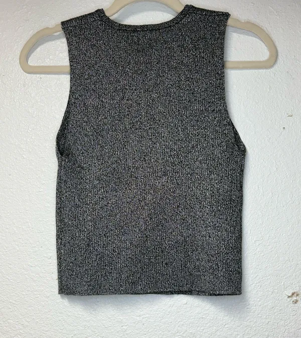 A New Day Silver Sleeveless Shirt - Image 2