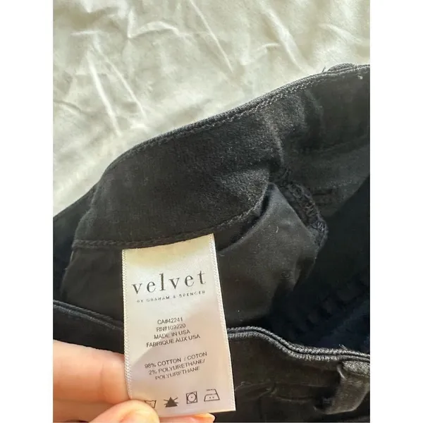 Velvet by Graham & Spencer Darria Cropped Pants Size 27 - Image 10