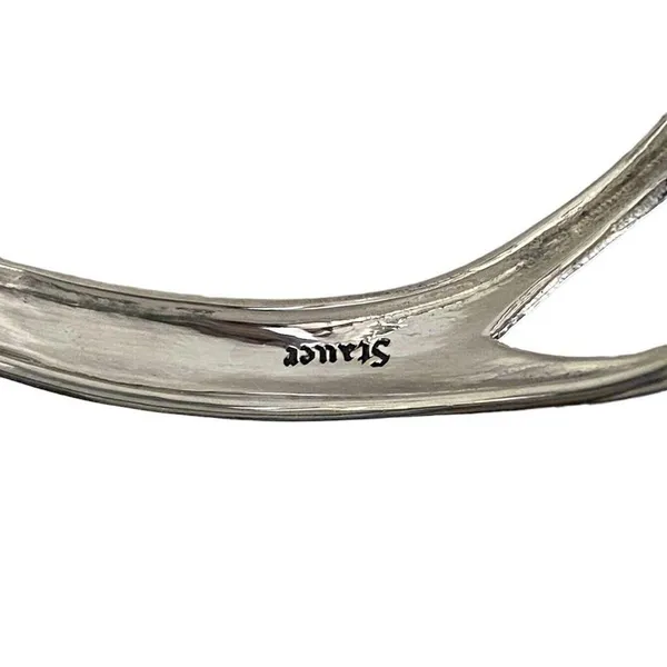 Stauer Triple Turquoise Cuff Open Bangle Silver Bracelet - Image 8