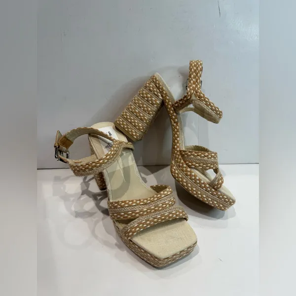 Dolce Vita Alex Square Toed Heel Platform Heels - Size: 8.5M - Image 2