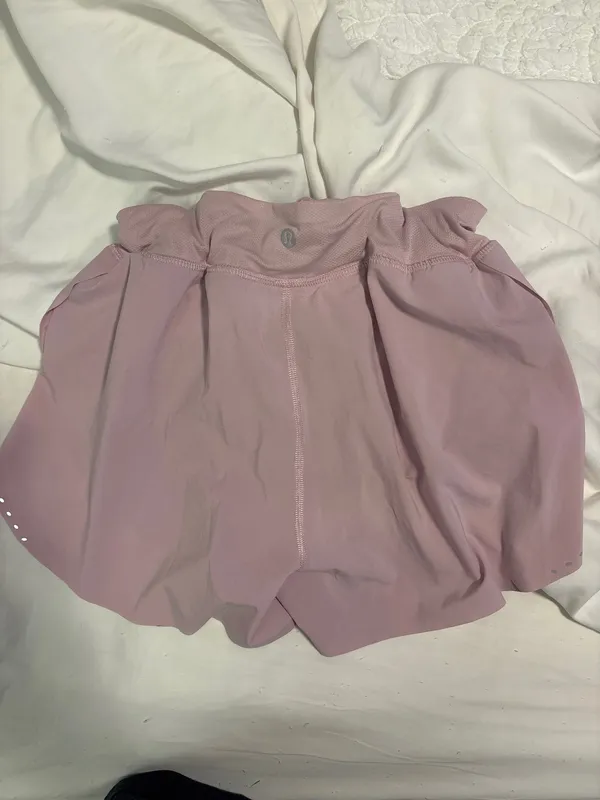Blush pink lululemon shorts  - Image 2