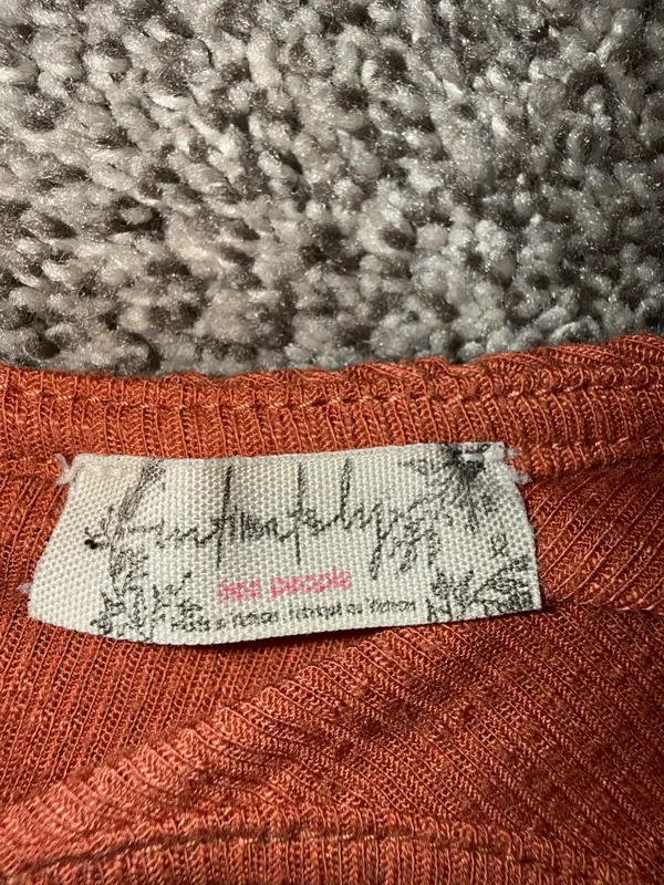 Intimately Free People Ribbed Swing Tank Top in Burnt Orange - Image 2