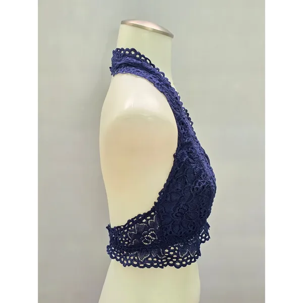 Zenana Outfitters Romantic Boudoir Bridal Cottage Lingerie Feminine Lace Bra 1XL - Image 4