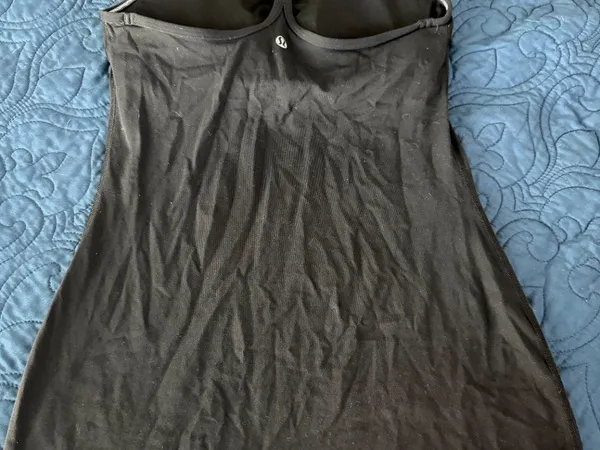 LULULEMON Power Y Tank Top Black Size 6 - Image 6