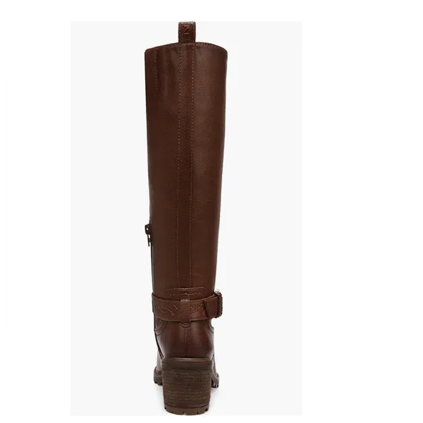 Zodiac Georgia Knee-High Riding Boots, Cognac Size 10 NEW Retail $189 SOLD OUT - Image 4