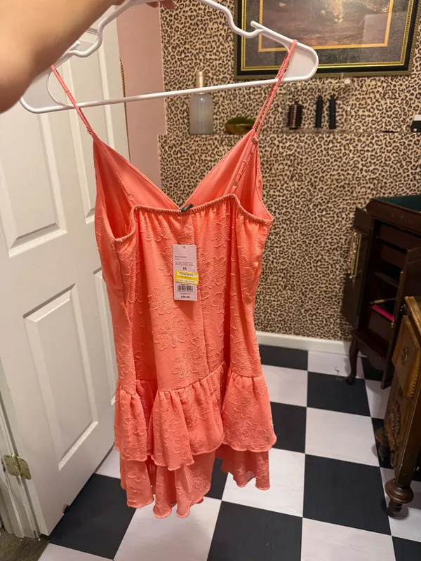 Summer dress peach colored from target never worn - Image 2