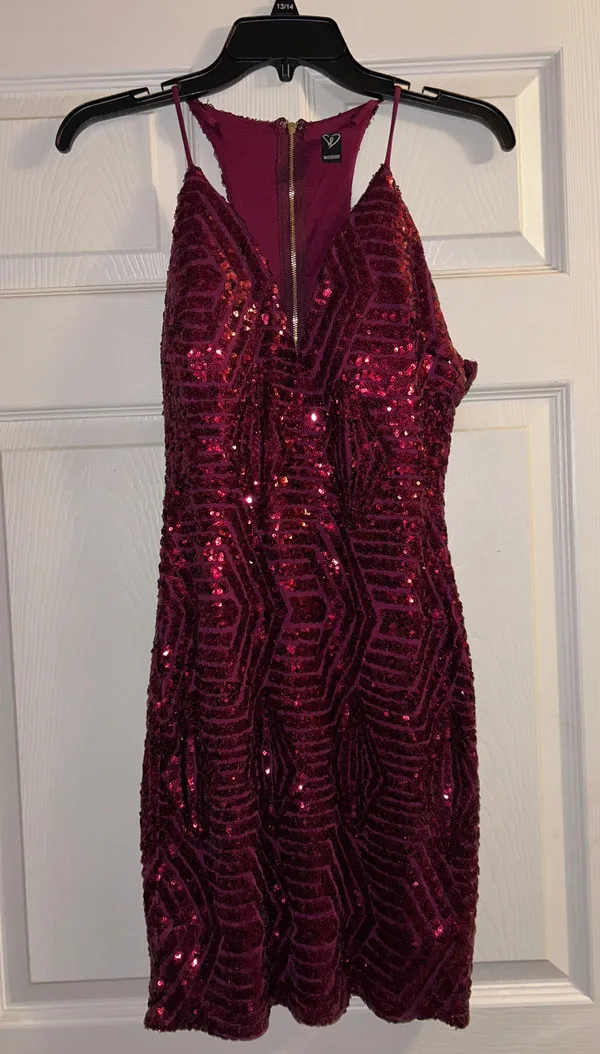 Windsor Sequin Mini Dress - Image 3
