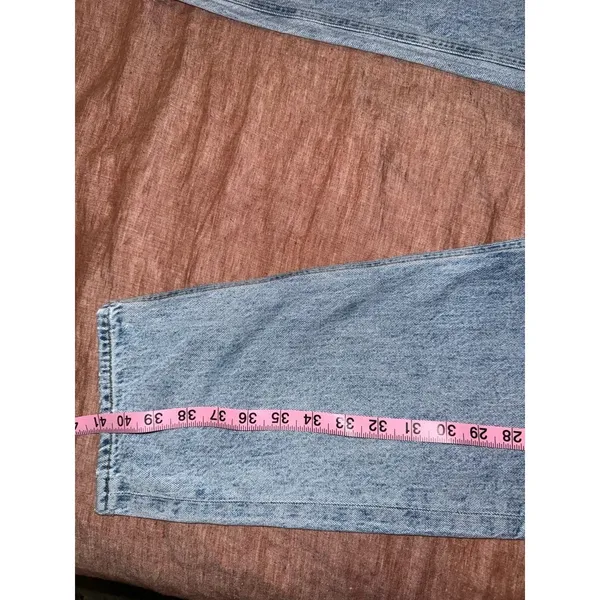 AGOLDE High Rise Straight Leg Jeans Size 24 - Image 7