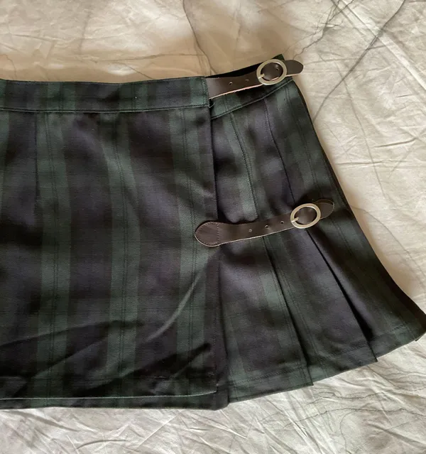 Brandy Melville Plaid Mini Skirt - Image 2