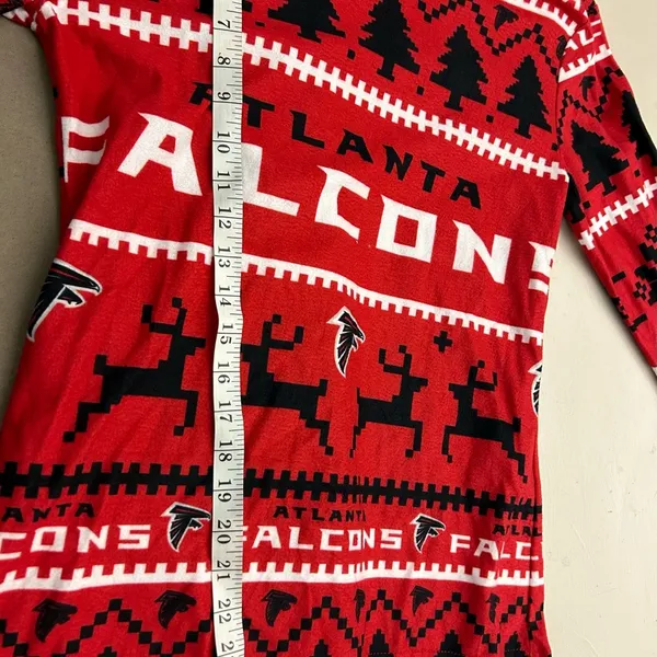 Atlanta Falcons shirt-unisex/sleepwear. No flaws-soft-Christmas top! Medium - Image 2