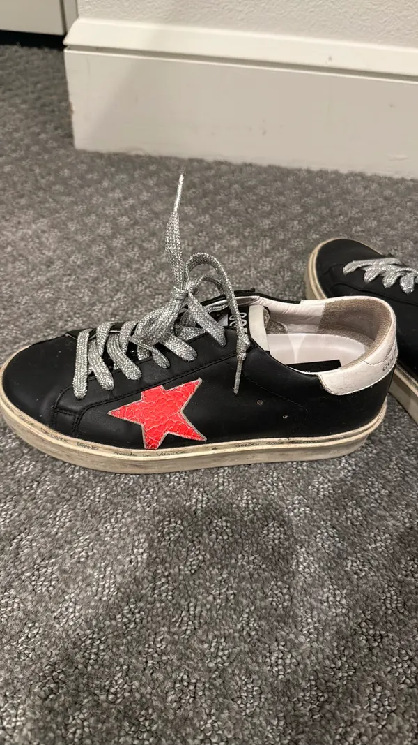 Golden Goose Black High Star - Image 3