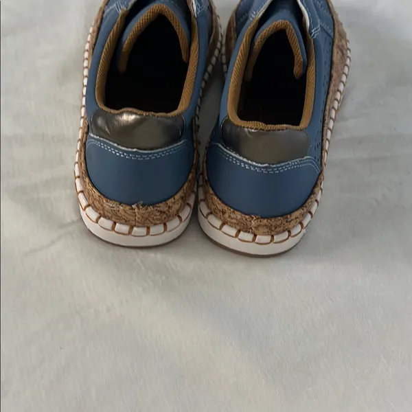 Blue Tassel Loafers – Approx. Size 7–7.5 - Image 6
