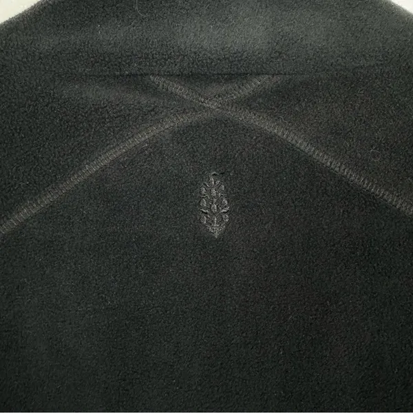Free People Movement Black Soft Half Zip Sweater Size Medium - Image 7