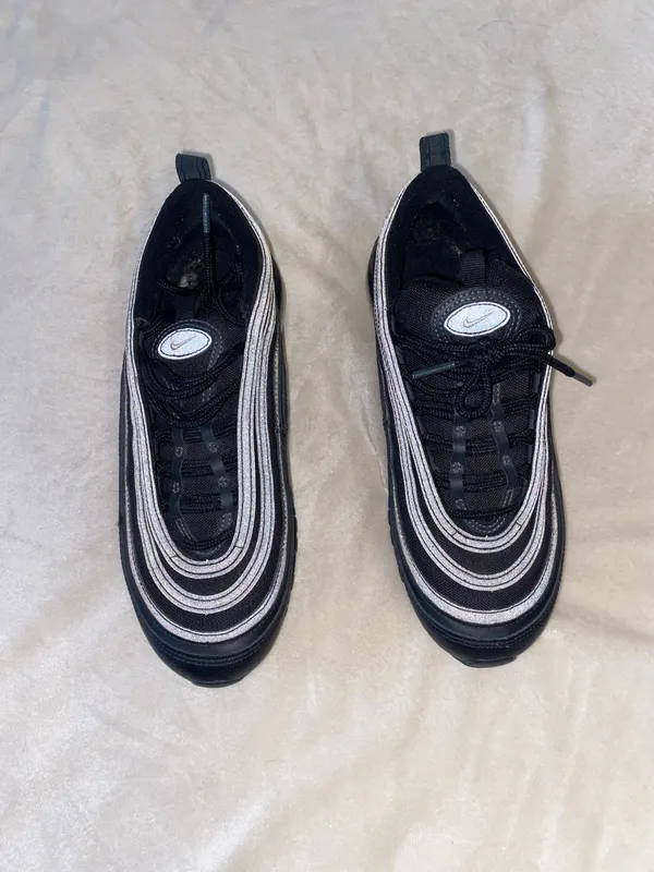 Nike Air Max 97 Black Terry Cloth - Image 4