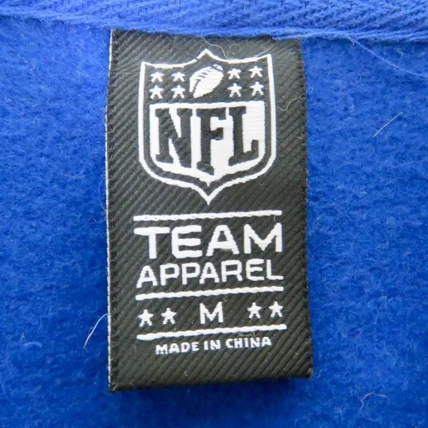 NFL Team Apparel Women's New England Patriots Football Hoodie Sweatshirt Medium - Image 4