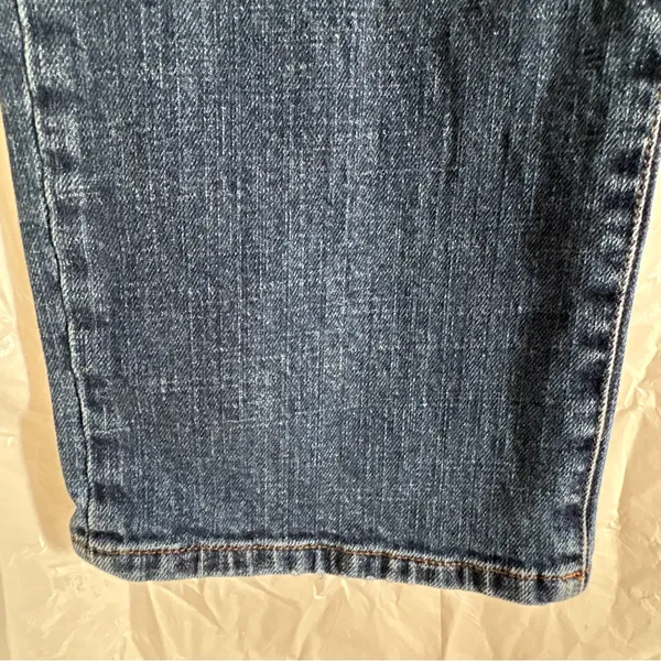 Lauren Ralph Lauren Women Size 12 Medium Wash Classic Straight Leg Denim‎ Jeans - Image 5