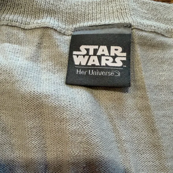 Her Universe x Star Wars  Initial Cardigan Grey - Image 6