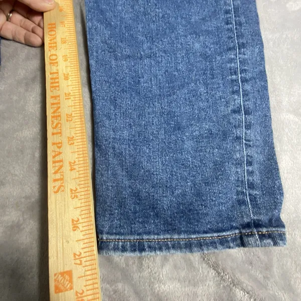 American Eagle Mom Jean 4 Stretch Crop Ankle Denim Mid Rise Trendy Y2K Summer‎ - Image 10
