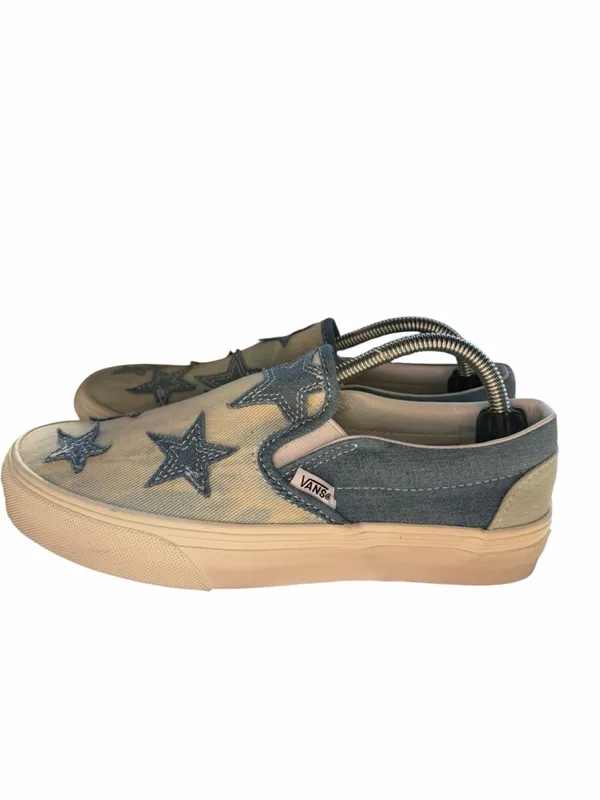 Vans NEW Unisex Starry Night Denim Classic Slip On Shoe Size 7 or 5.5 #260112 - Image 5