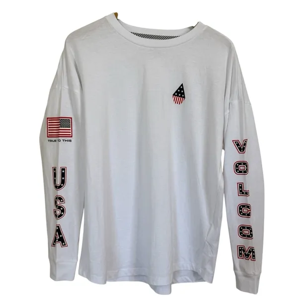 Volcom NWT US Snowboard Team Snow/Ski Long-Sleeve Tee Women’s Size XS - Image 8