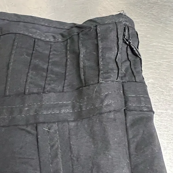 Akini Black Cotton Lined Skirt- Size 10 - EUC - Image 5