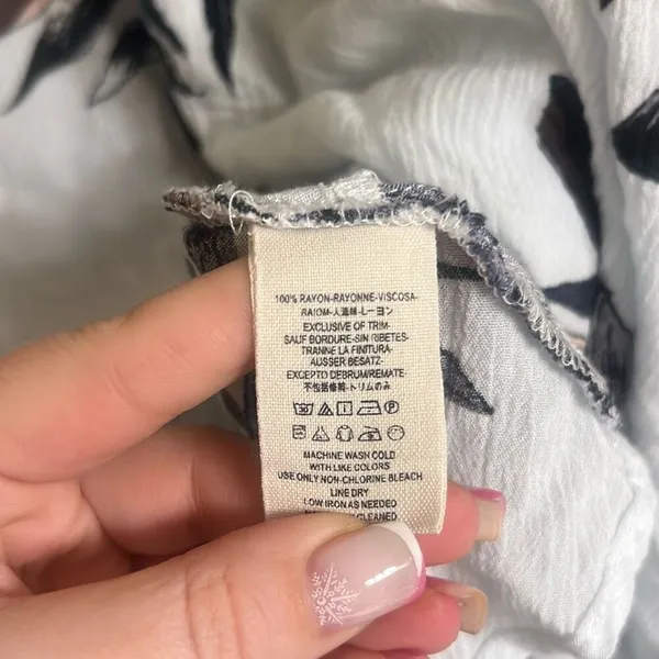 ✨Free people White Combo Electric Orchid Sz Small Swing Tunic✨ - Image 9