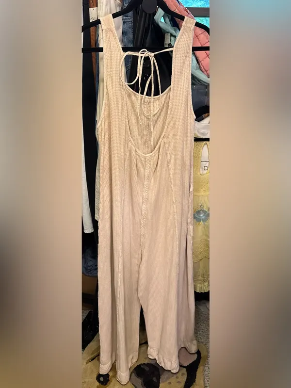 NWOT Free People FP One Callie One Piece - tan cream - XL - Image 8