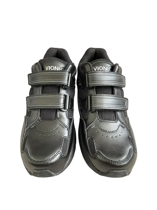 Vionic Tabi Black Leather Sneakers Women’s Size 10 Wide Comfortable - Image 2