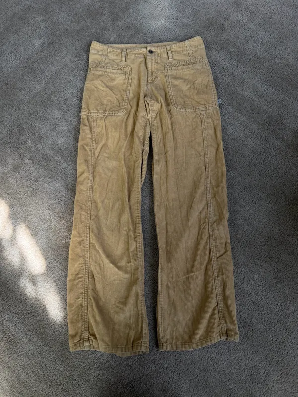 Patagonia Women’s Tan Corduroy Pants Size 8 - Image 2