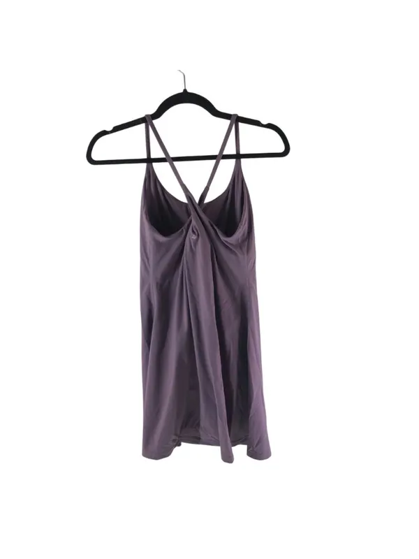 Halara SoftlyZero Plush Backless Active Dress Purple Built in Shorts S - Image 5