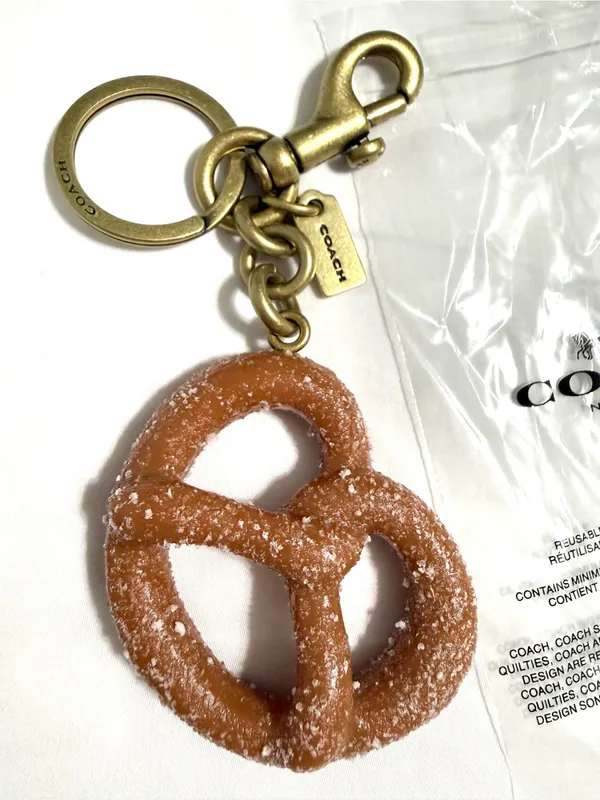 Coach Pretzel Bag Charm - Image 2