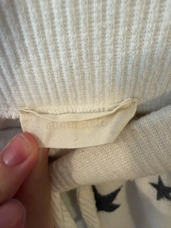 Altar'd State White Star Print Jogger Pants - Image 3