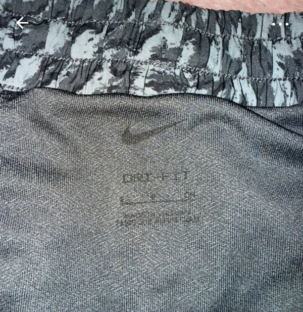 Girls small nike animal print shorts - Image 2