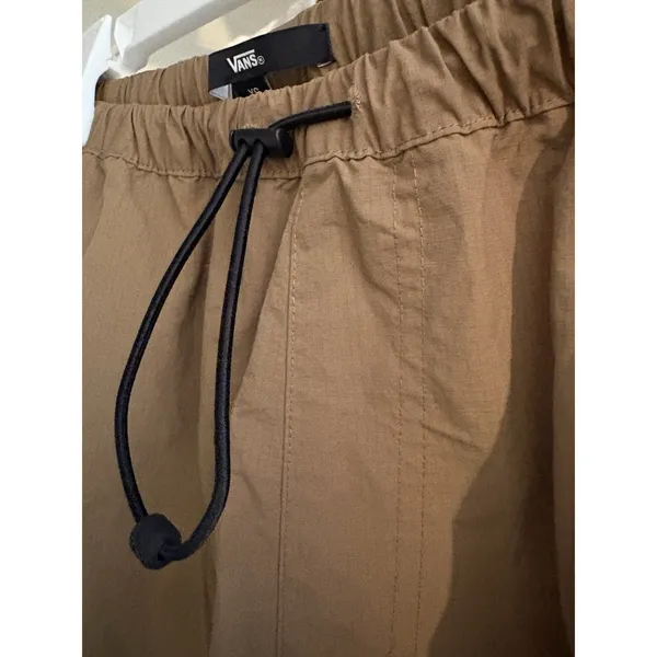 Vans Riley Cargo Parachute Pants (Style VN000JD0YJ2) in brown color - Image 4