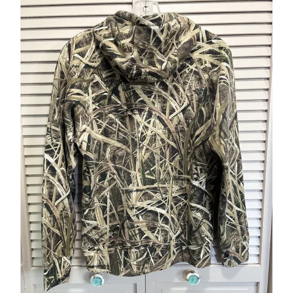 Cabelas Real Tree‎ Pullover Long Sleeve Hoodie Logo Graphic Size Sm Unisex - Image 5