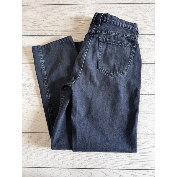 FRAME High’N’Tight Taper high raise Size 25 black jeans - Image 4