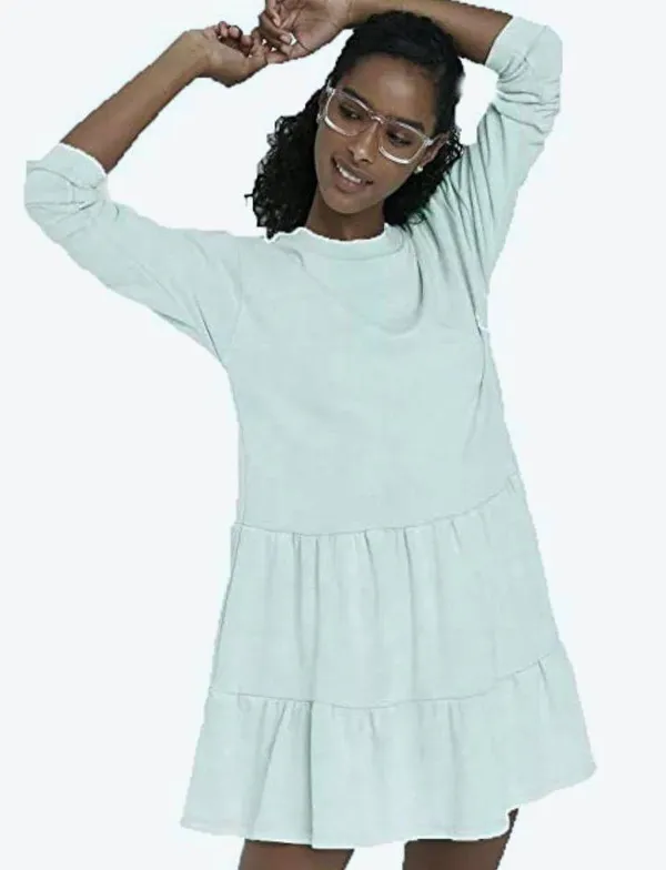 Wild Fable Tiered Sweatshirt Dress - Image 2