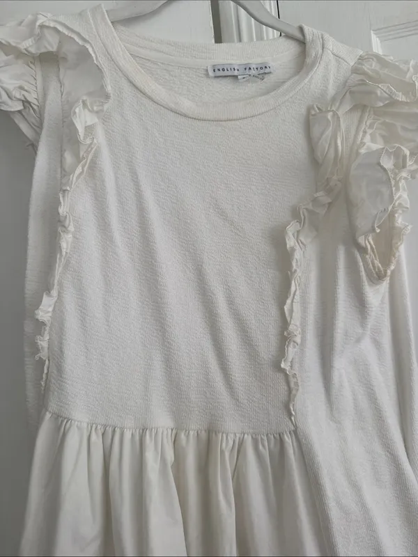 English Factory White Sundress - Image 3