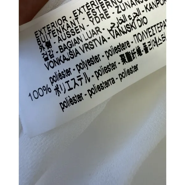 Zara White Satin Maxi Dress Luxury Slip Strappy Ethereal Bride Bachelorette - Image 5