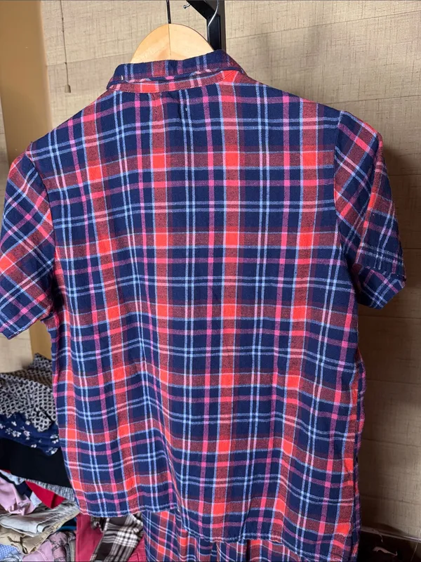 Pact Leighton Plaid Organic Cotton Flannel Pajama Set Size Small - Image 12