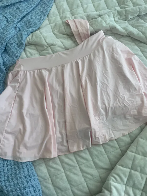 Kimberly Baby pink wrap athletic skirt - Image 3