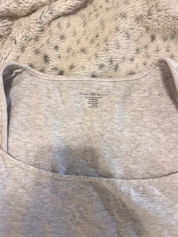 Brandy Melville Grey Top  - Image 3