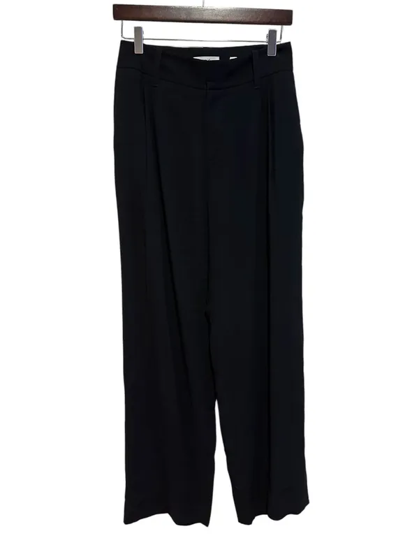 Vince black high rise waist career office business casual trouser pants 2 - Image 2
