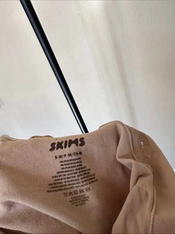 NWOT SKIMS Seamless Sculpt Maternity Mid Thigh Short‎ - Clay Size S/M - Image 3