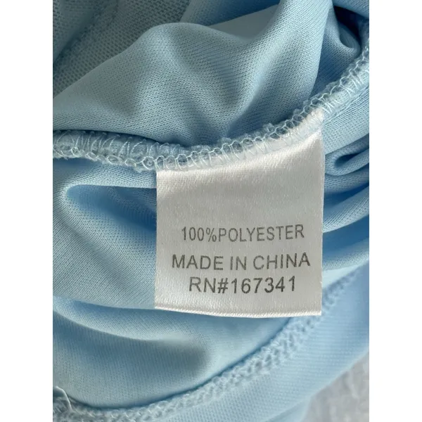 Hello Molly Party It Up One Shoulder Dress Ruched Mini Dress Size Small‎ 4 Blue - Image 6